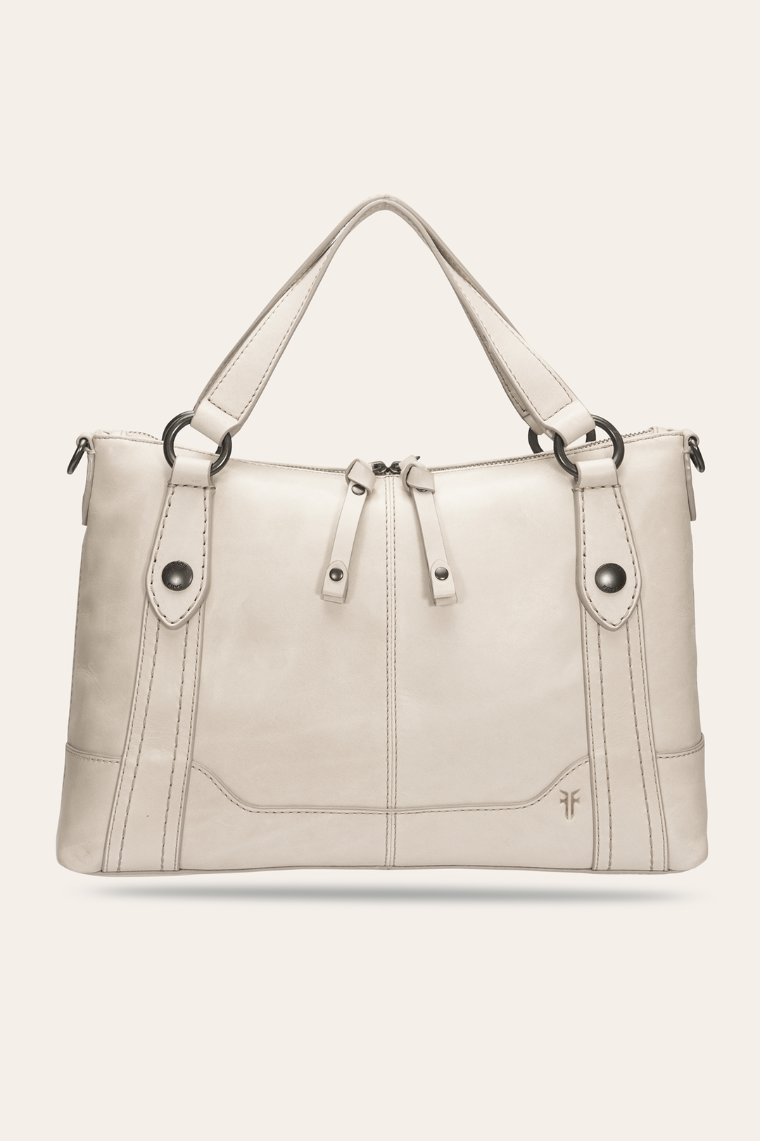 Melissa Nude Medium Satchel | Frye Nude