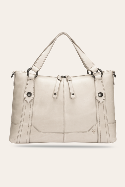 Melissa Nude Medium Satchel | Frye Nude
