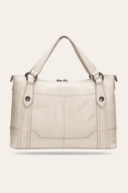 Melissa Nude Medium Satchel | Frye Nude