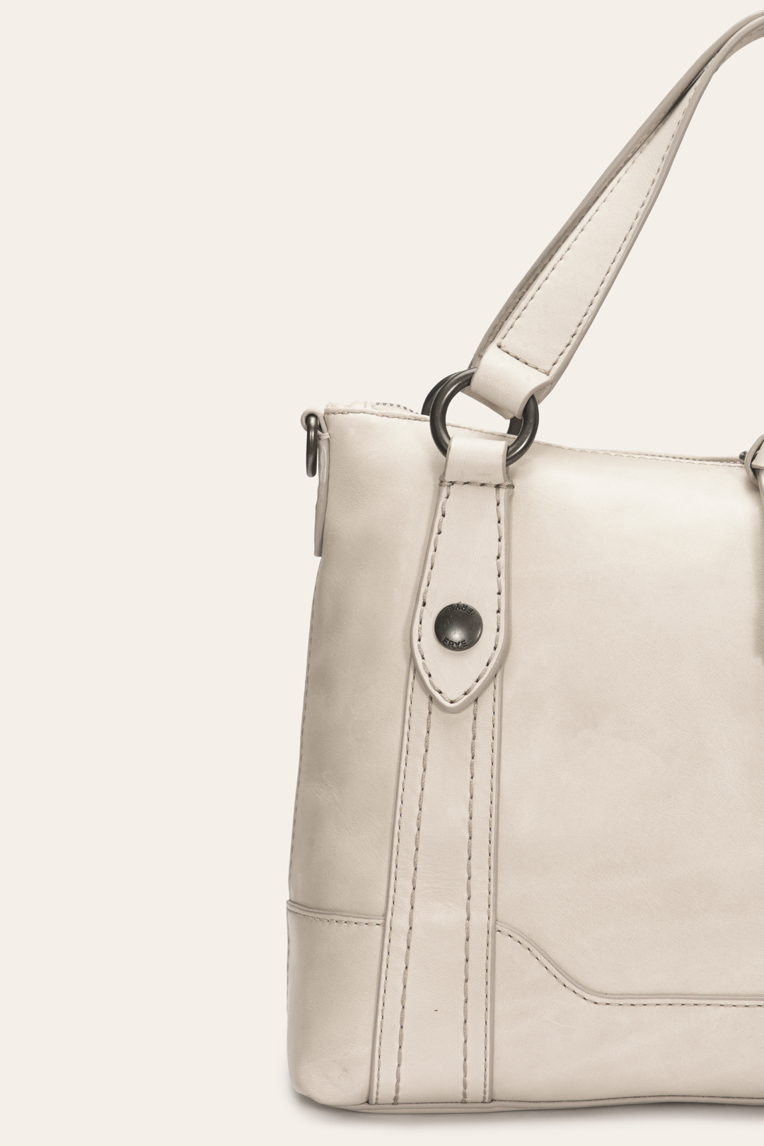 Melissa Nude Medium Satchel | Frye Nude