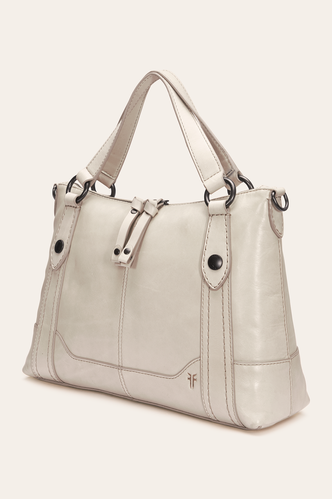 Melissa Nude Medium Satchel | Frye Nude