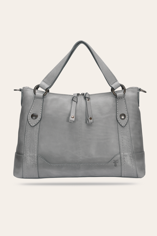 Melissa Medium Satchel in Shadow | Frye Shadow