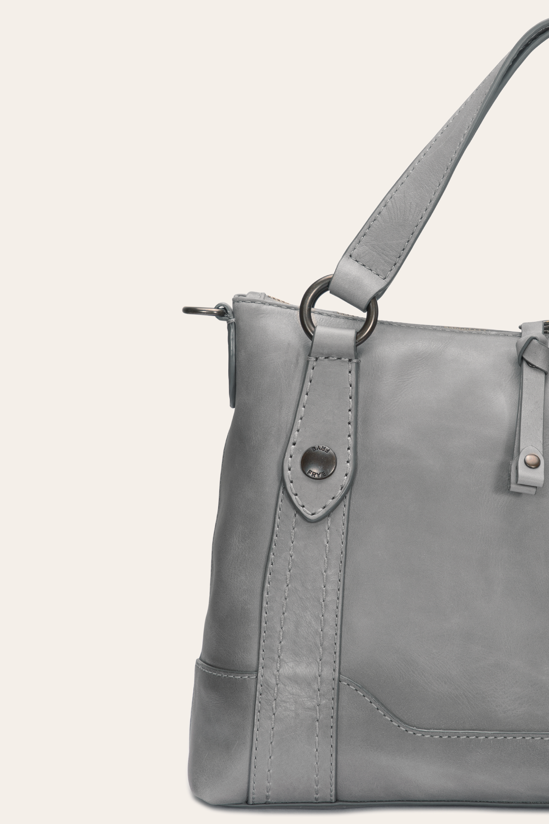 Melissa Medium Satchel in Shadow | Frye Shadow
