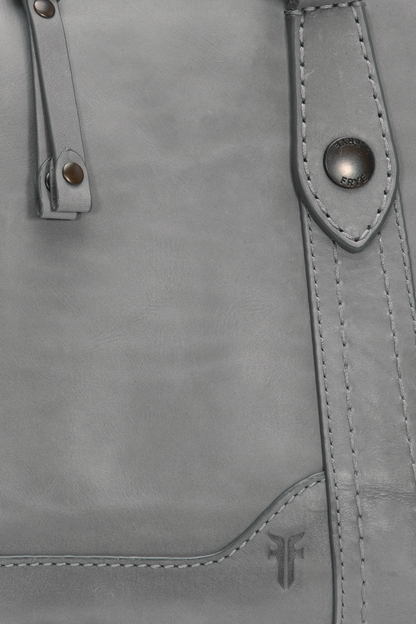 Melissa Medium Satchel in Shadow | Frye Shadow