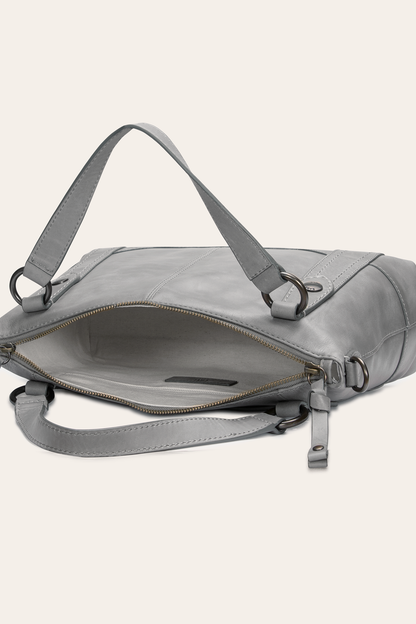 Melissa Medium Satchel in Shadow | Frye Shadow