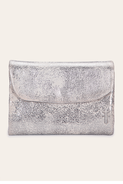 Women's Nora Knotted Small Wallet | Frye Cream Metallic