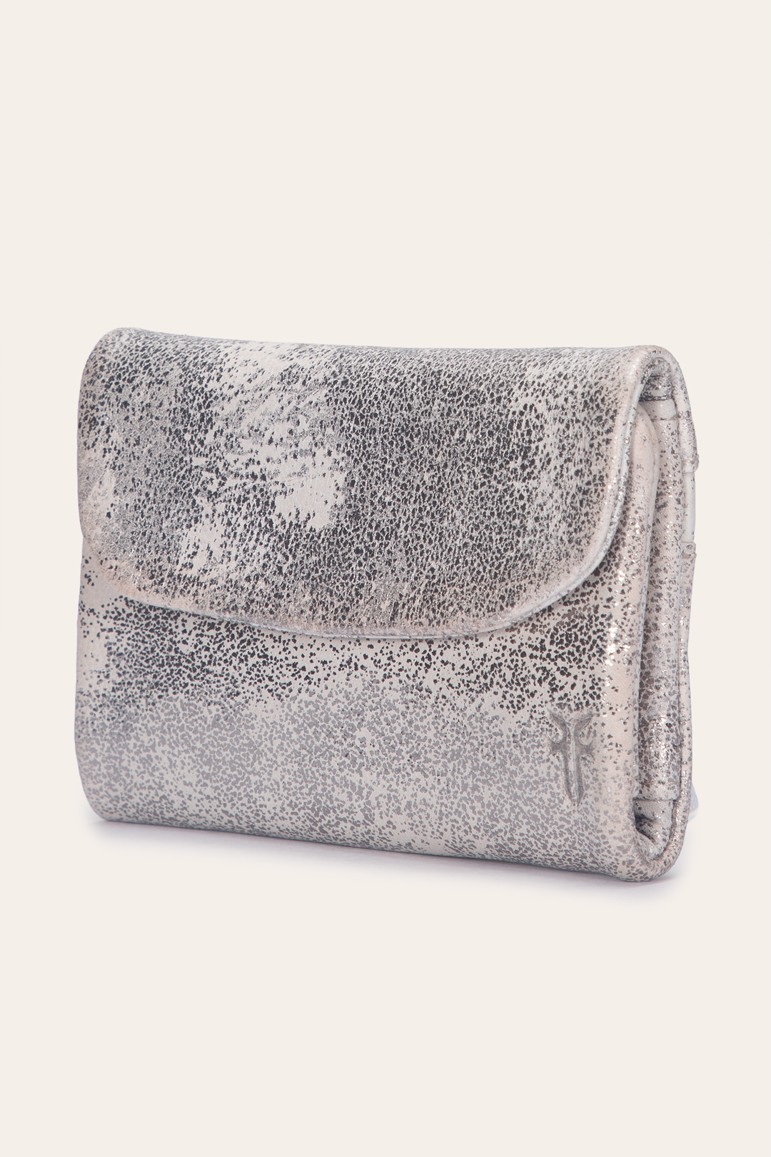 Women's Nora Knotted Small Wallet | Frye Cream Metallic