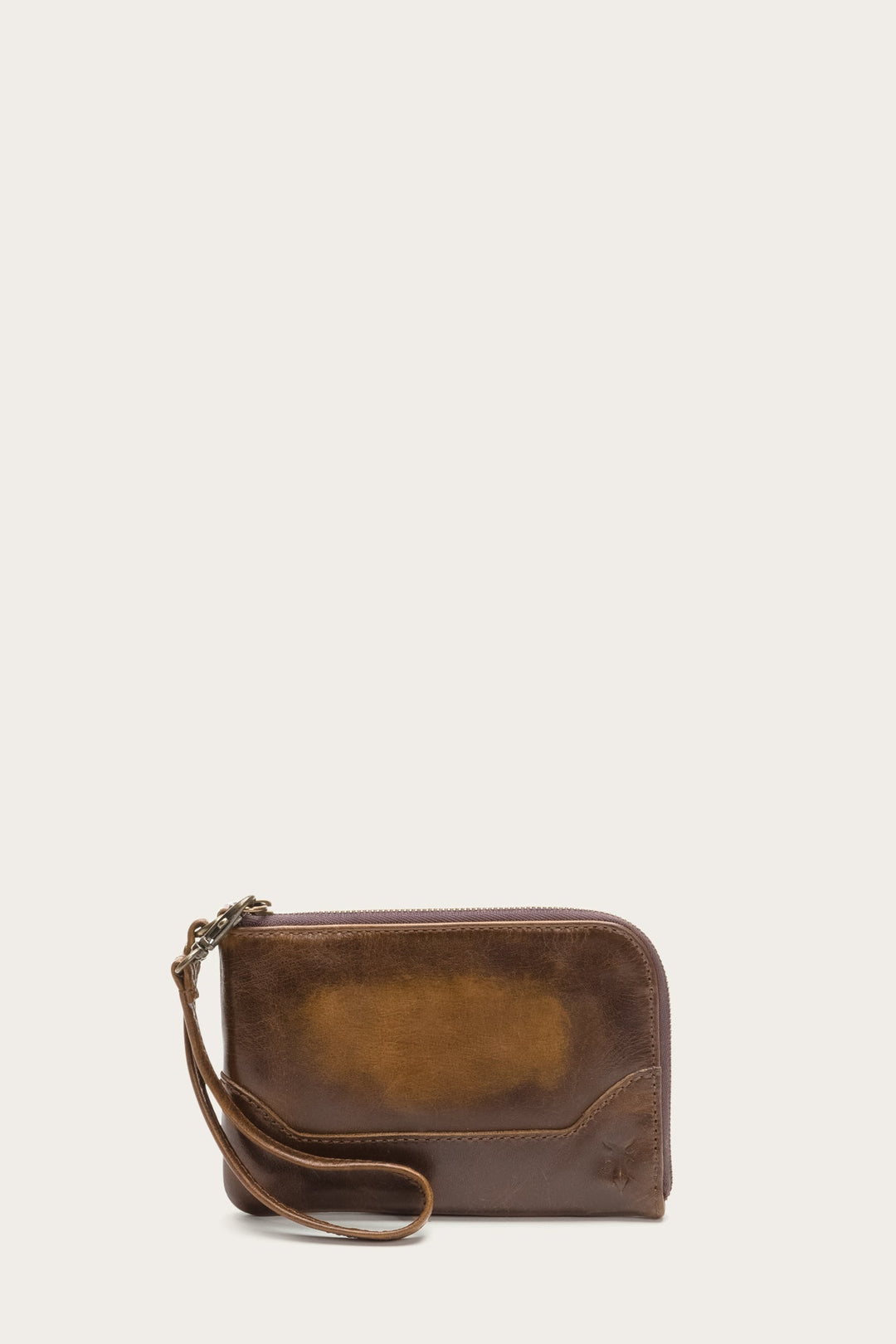 Melissa Dark Brown Wristlet | Frye Dark Brown