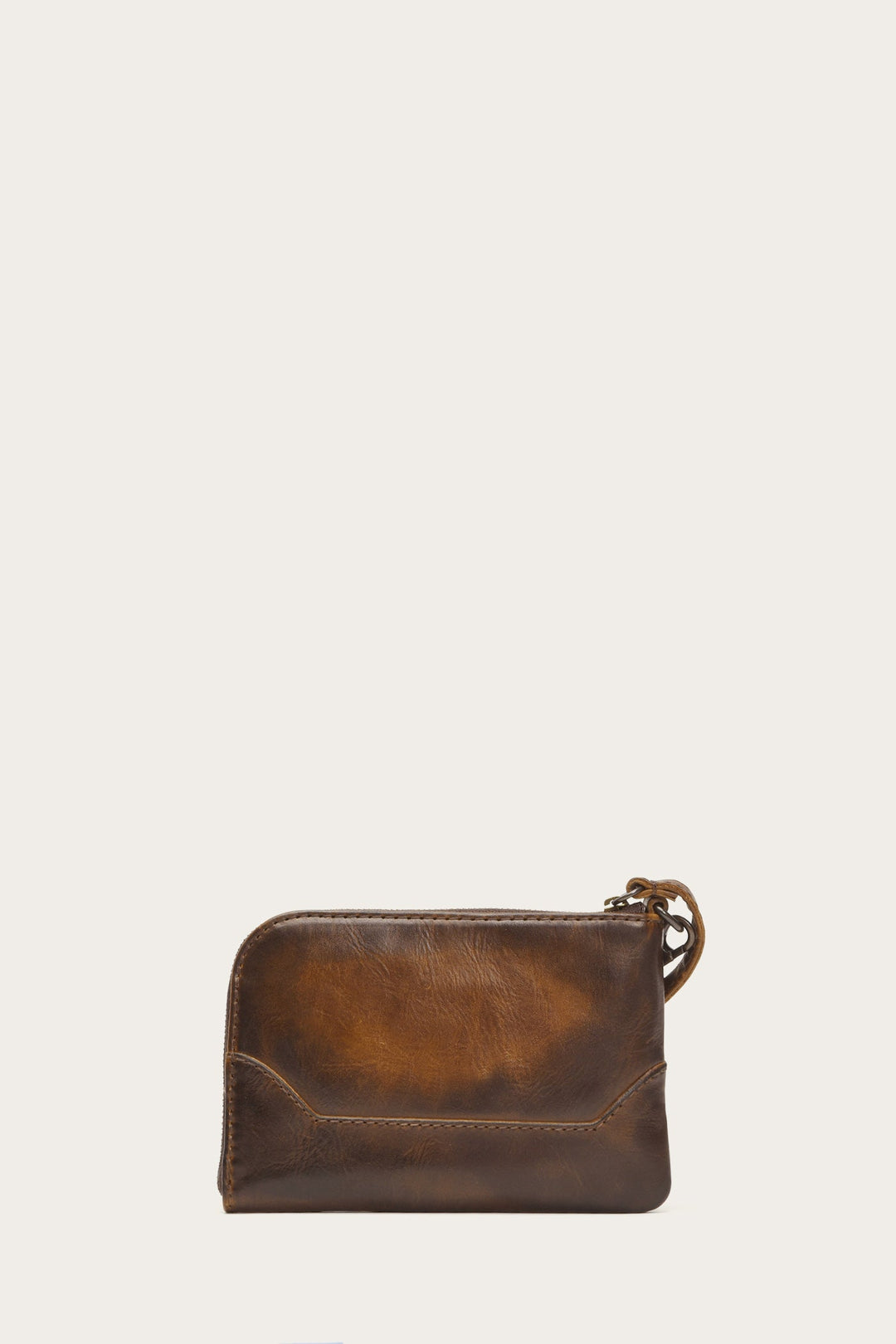 Melissa Dark Brown Wristlet | Frye Dark Brown