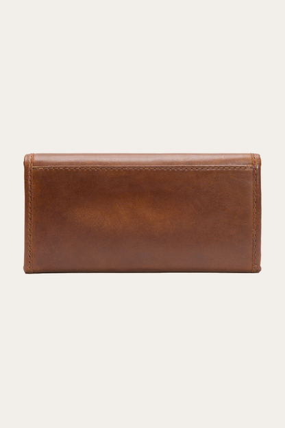 Melissa Cognac Wallet | Frye Cognac