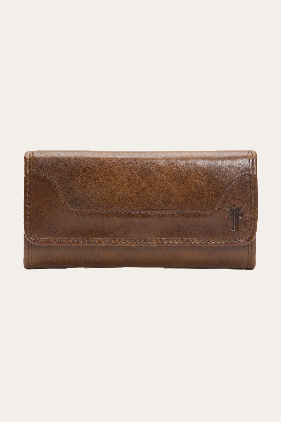 Melissa Dark Brown Wallet | Frye Dark Brown