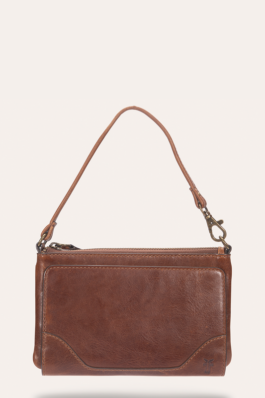Melissa Convertible Wristlet Wallet in Cognac | Frye Cognac