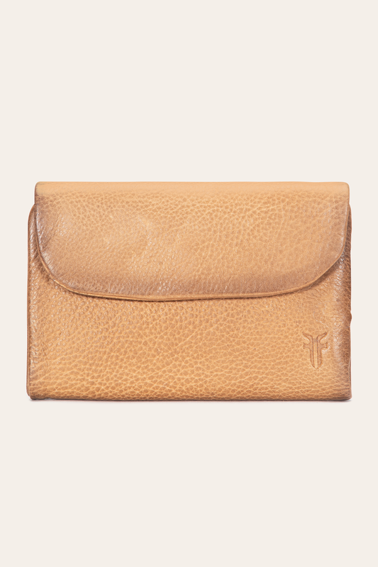 Nora Beige Small Wallet | Frye Beige