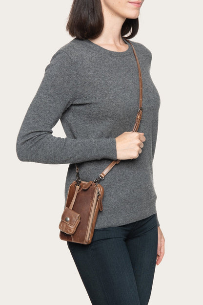 Melissa Cognac 3 In 1 Crossbody | Frye Cognac