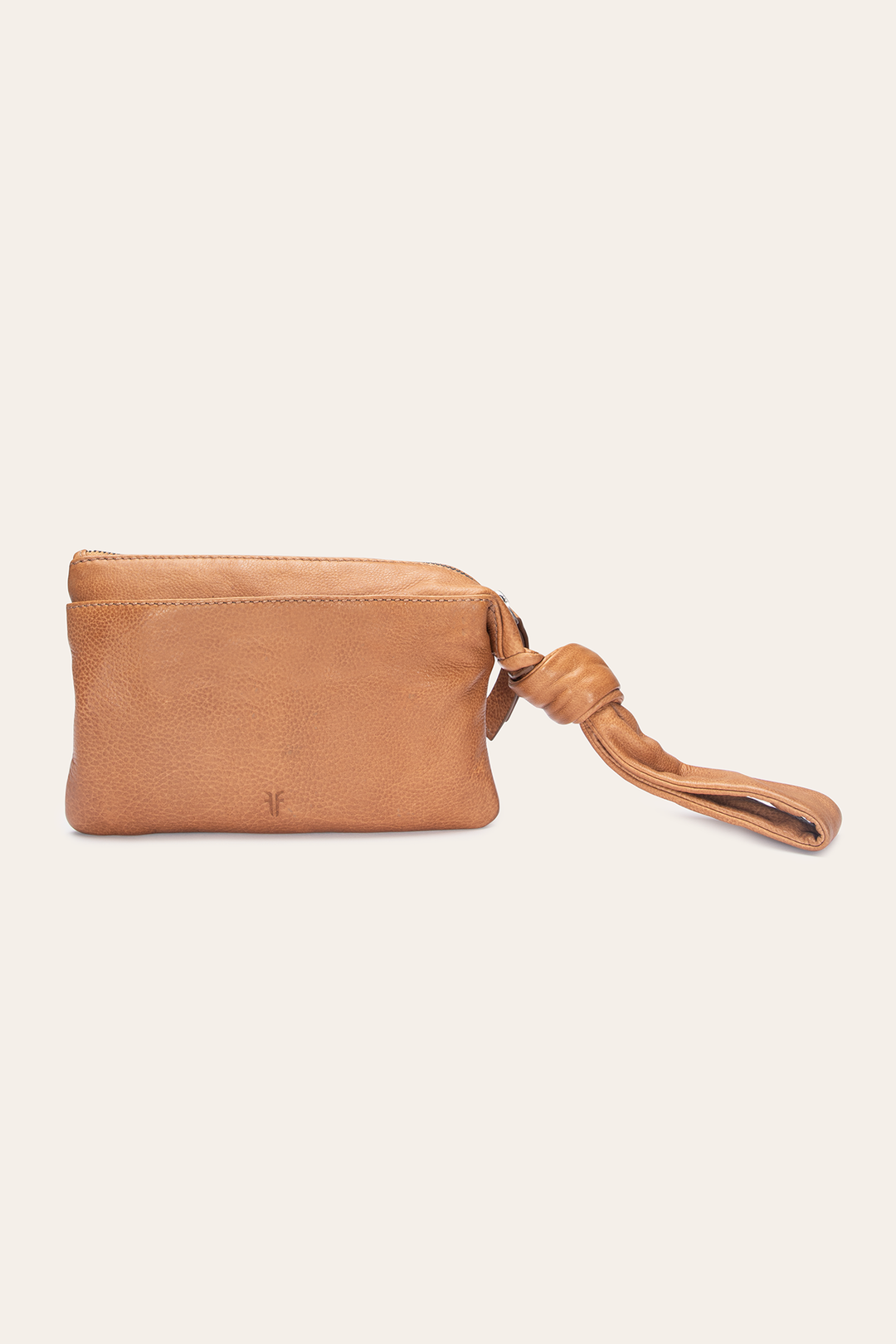 Nora Beige Knotted Wristlet | Frye Beige