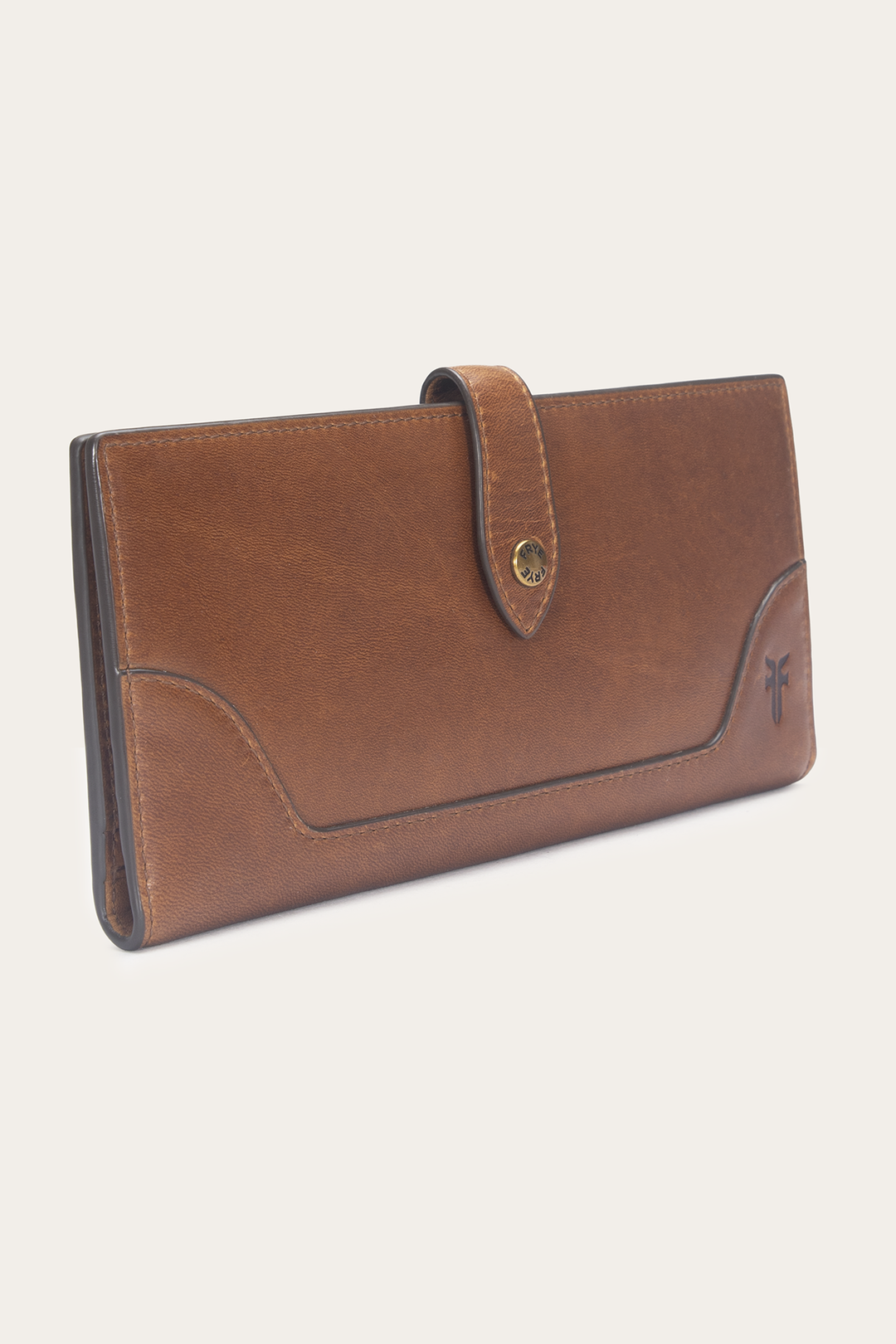 Melissa Slim Wallet | Frye Cognac