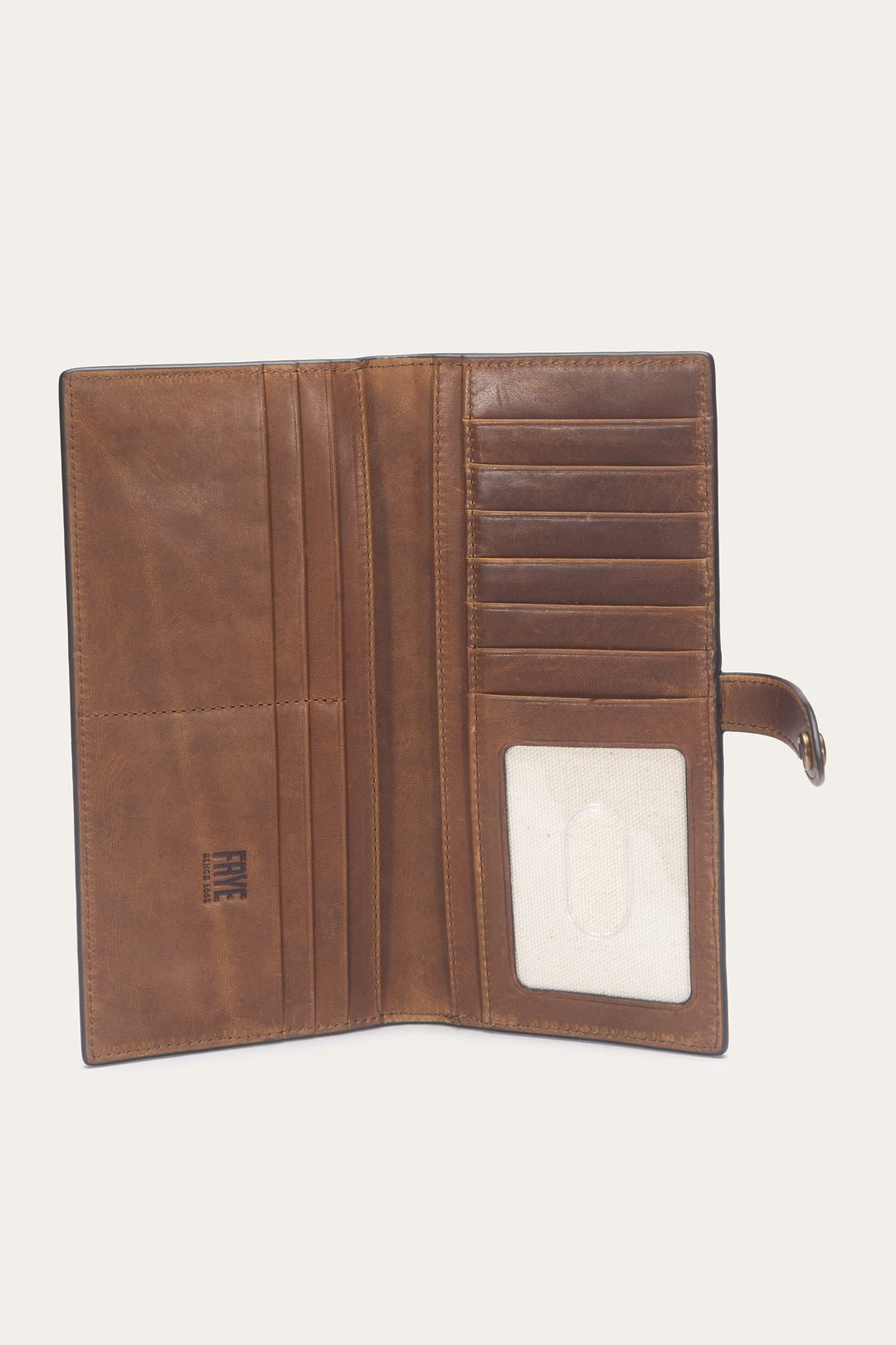 Melissa Slim Wallet | Frye Cognac