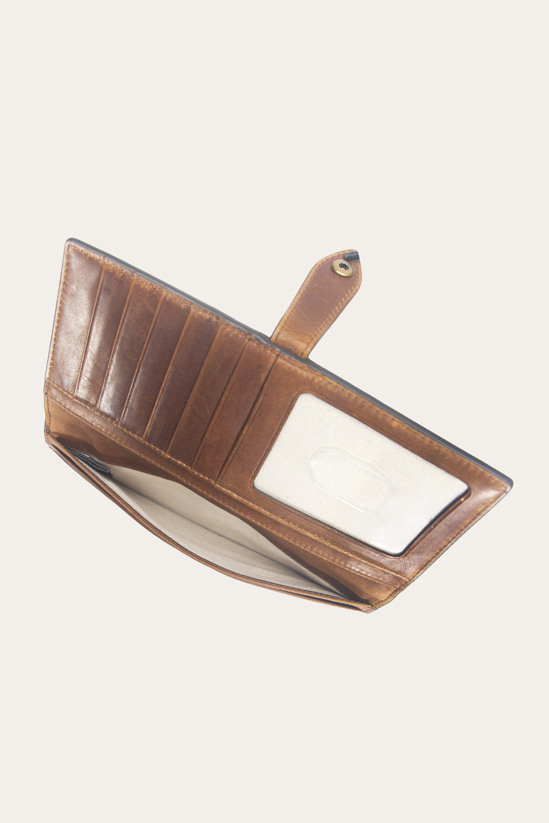 Melissa Slim Wallet | Frye Cognac