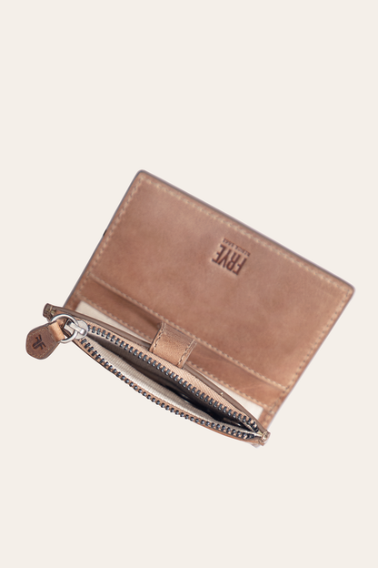Melissa Beige Coin Purse | Frye Beige
