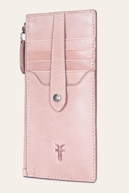 Women's Melissa Snap Card Wallet (Woodrose) | Frye Woodrose