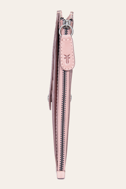 Women's Melissa Snap Card Wallet (Woodrose) | Frye Woodrose