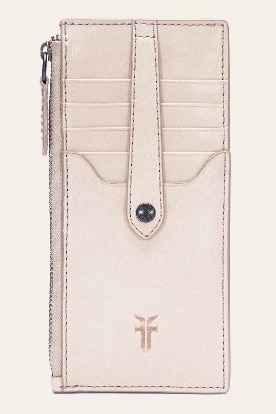 Melissa Nude Snap Card Wallet | Frye Nude