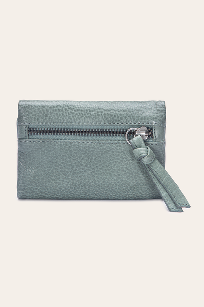 Nora Sky Blue Small Wallet | Frye Sky Blue