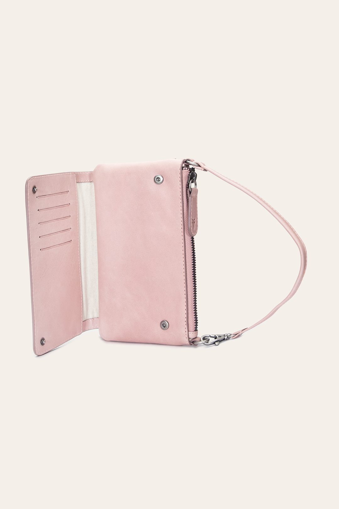 Melissa Convertible Wristlet Wallet in Woodrose | Frye Woodrose