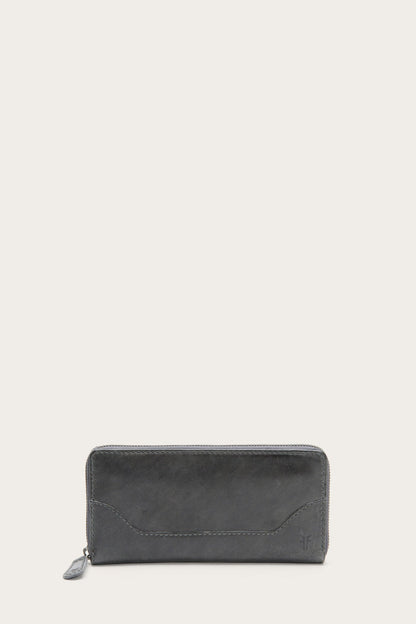 Melissa Carbon Zip Wallet | Frye Carbon