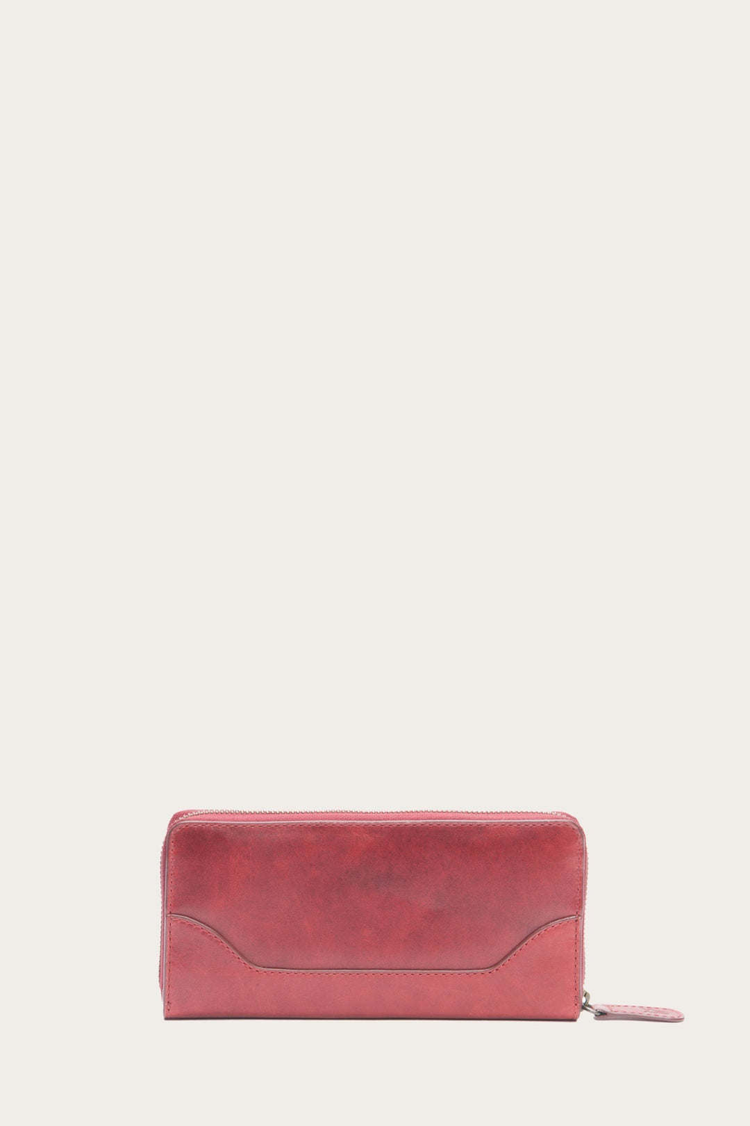 Melissa Burgundy Zip Wallet | Frye Burgundy