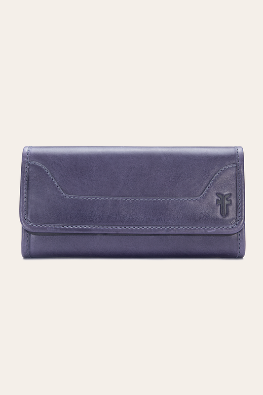 Melissa Eggplant Wallet | Frye Eggplant