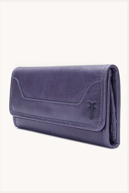 Melissa Eggplant Wallet | Frye Eggplant