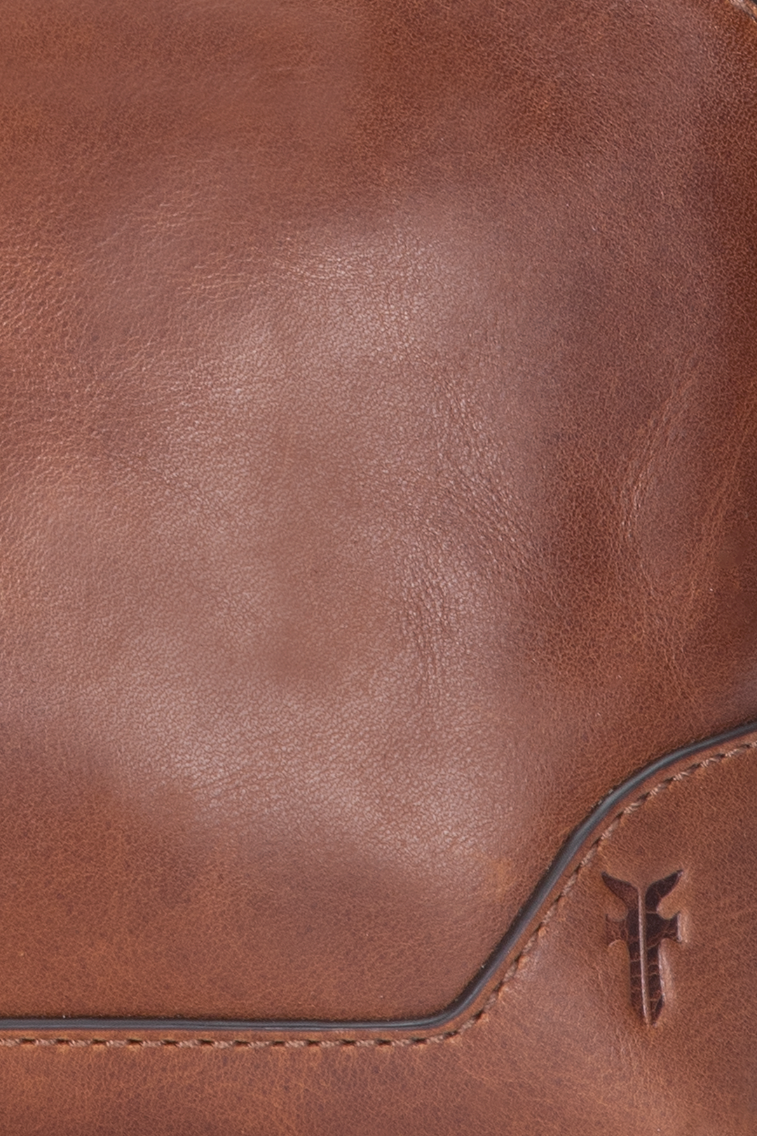 Melissa Cognac Carry All Clutch | Frye Cognac