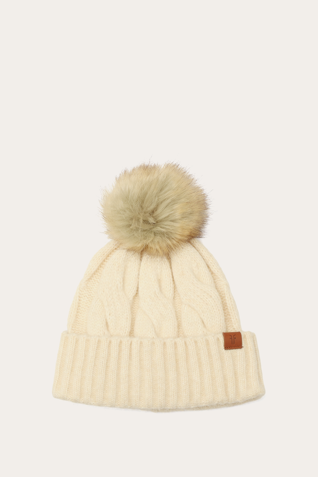 Birch Wide Cable Cuff Hat | Frye Birch