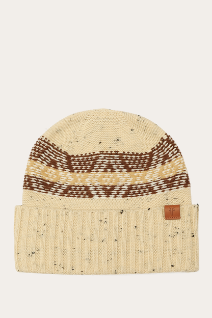 Birch Tweed Fair Isle Cuff Hat | Frye Birch