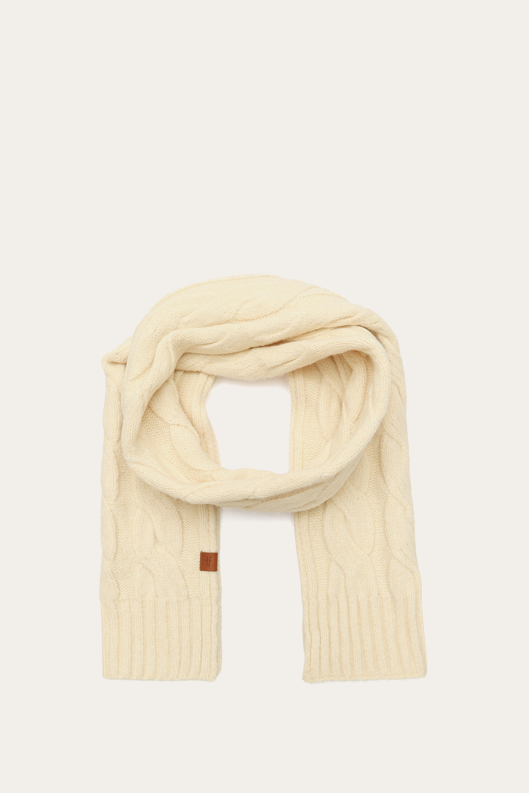 Birch Wide Cable Scarf | Frye Birch