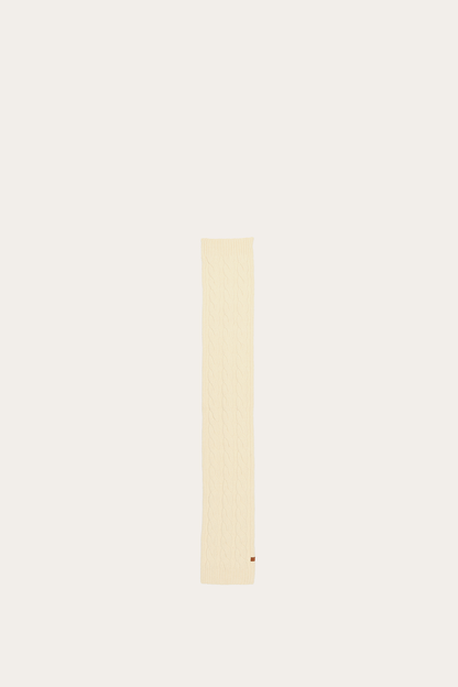 Birch Wide Cable Scarf | Frye Birch