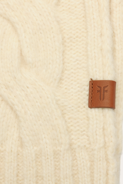 Birch Wide Cable Scarf | Frye Birch