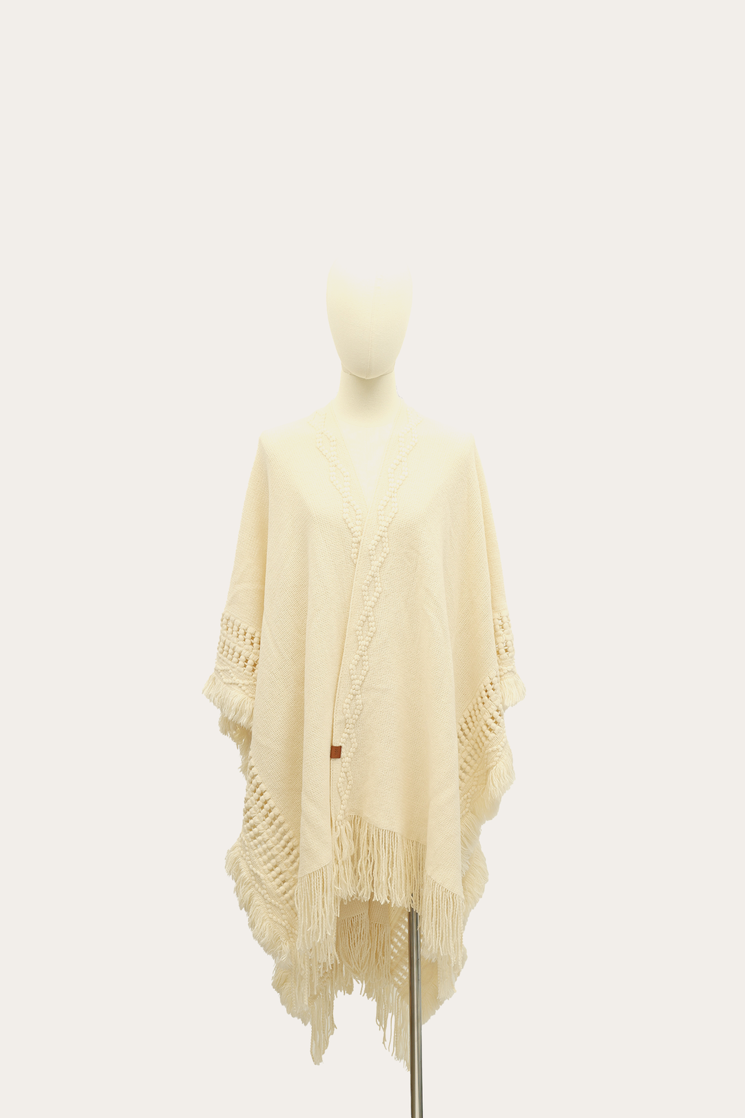 Birch Embellished Fringe Ruana | Frye Birch
