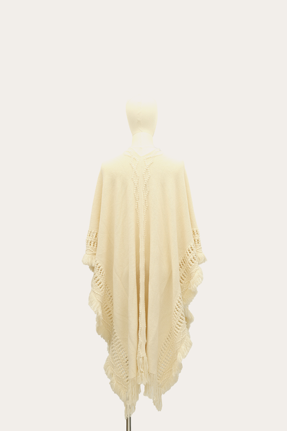 Birch Embellished Fringe Ruana | Frye Birch