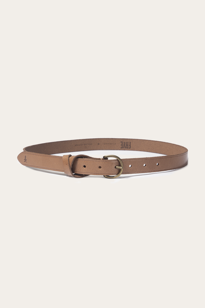 Light Bronze 25mm Belt | Frye Light Bronze