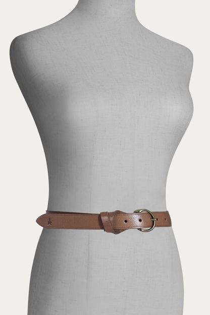 Light Bronze 25mm Belt | Frye Light Bronze