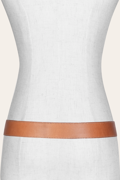 Women’s Beige 35mm Belt With Concho On Loop | Frye Beige