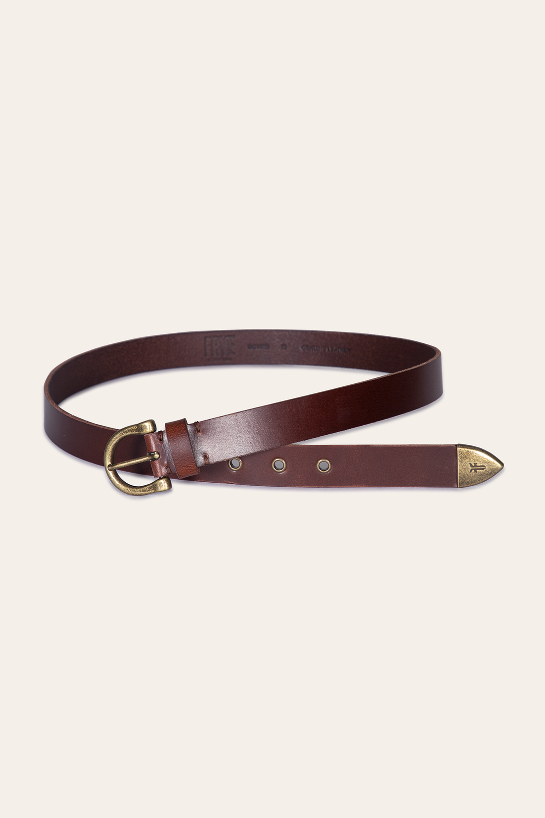 Women’s Tan 25mm Horseshoe Buckle Belt | Frye Tan