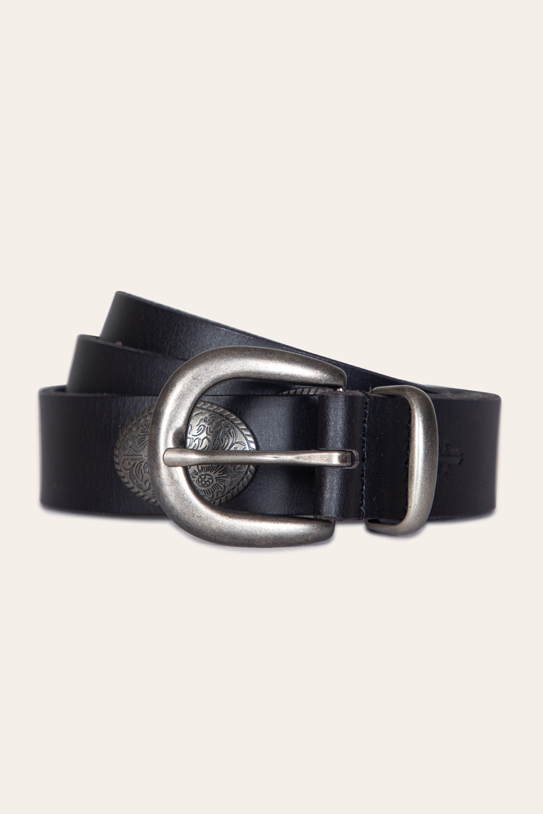 Women’s Black 30mm Concho Belt | Frye Black