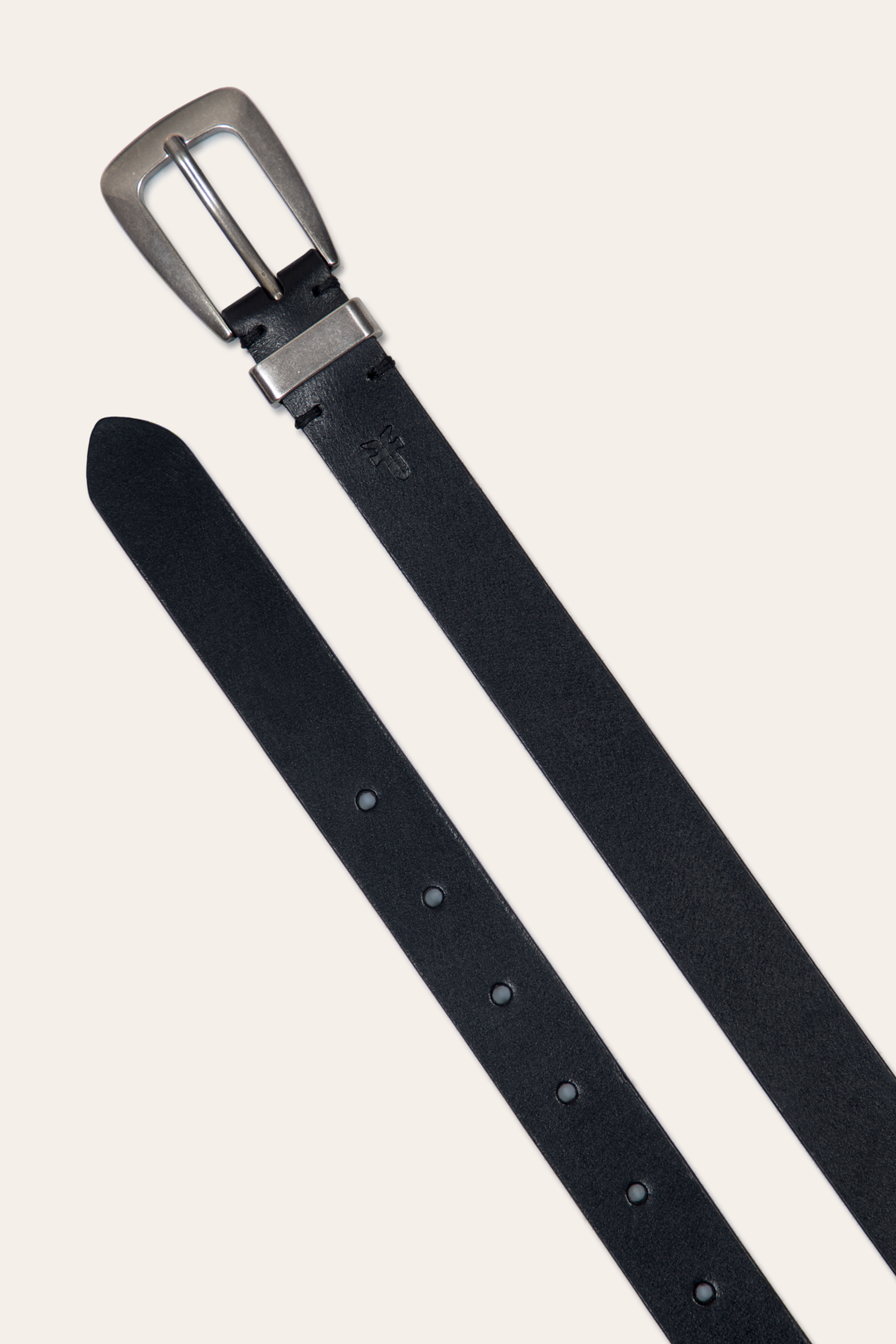 Women’s Black 25mm Belt With Metal Loop | Frye Black