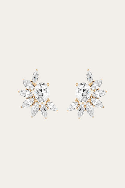 Women’s Marquise Fringe Earrings | Aurate x The Frye Company | Frye Yellow Vermeil