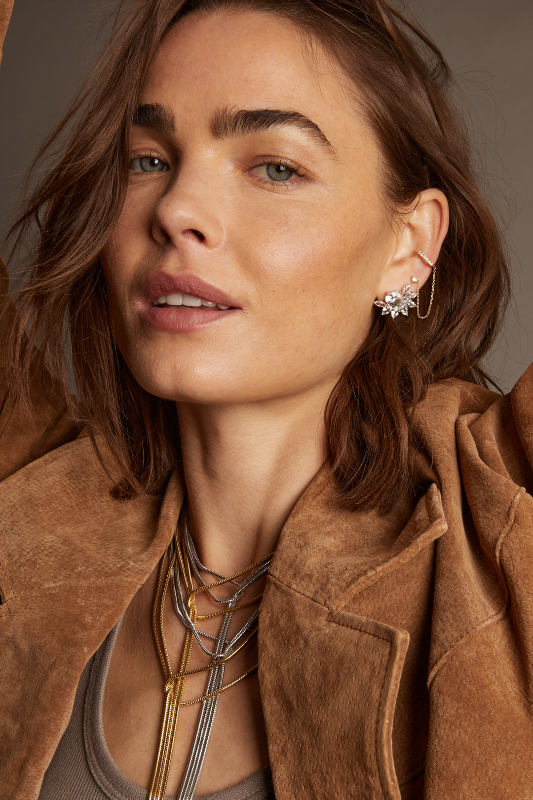 Women’s Marquise Fringe Earrings | Aurate x The Frye Company | Frye Yellow Vermeil