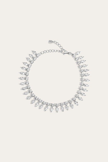 Women’s Marquise Fringe Bracelet | Aurate x The Frye Company | Frye Sterling Silver