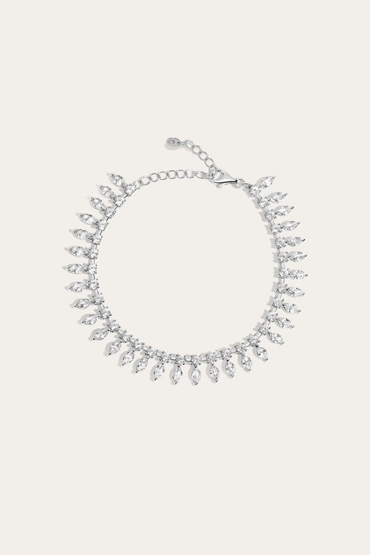 Women’s Marquise Fringe Bracelet | Aurate x The Frye Company | Frye Sterling Silver